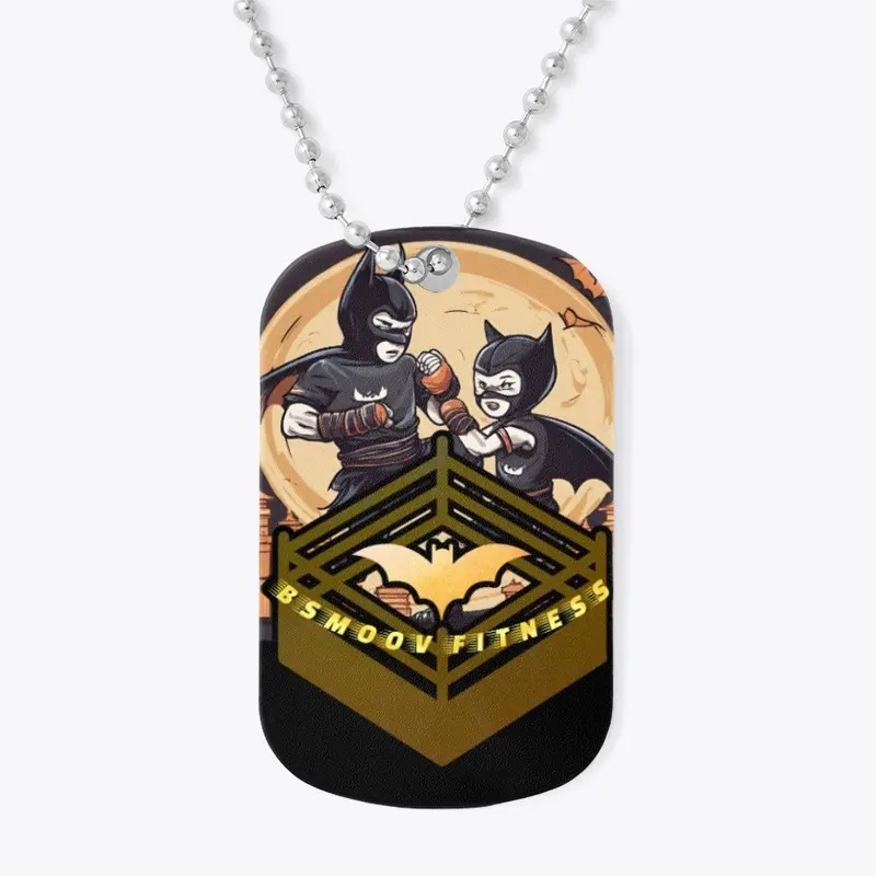 Bsmoov Fitness AI Art Dog Tag